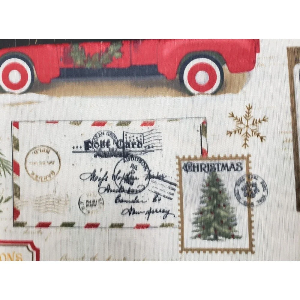 Printed Fabric Tablecloth,60